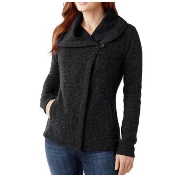 Smartwool Odessa Lake Wrap Sweater Sz XS Wool Silk Blend - Picture 1 of 7